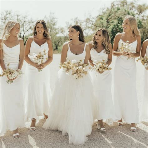 25+ Ivory Bridesmaid Dresses That Will Make Your Wedding Day Shine