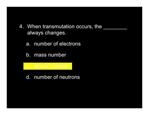 25 2 NUCLEAR TRANSFORMATIONS ANSWER KEY Ebook Reader