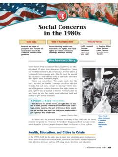 25 3 social concerns in the 1980 answers PDF