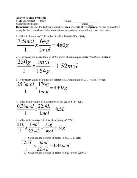 25 4 practice problems chemistry answers Reader