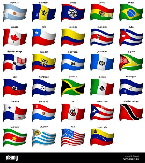 25 Breathtaking Flags of Latin America: A Cultural Tapestry