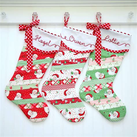 25 Captivating Quilt Christmas Stocking Ideas for a Festive Holiday Season