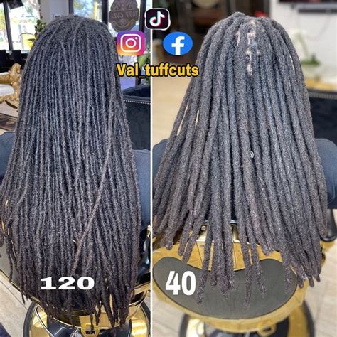 25 Captivating Small Wicks Dreads Styles