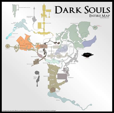 25 Dire Mapa Dark Souls Locations That Will Send Chills Down Your Spine