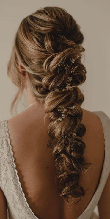 25 Enchanting Hair Braiding Styles for Wedding Day Magic