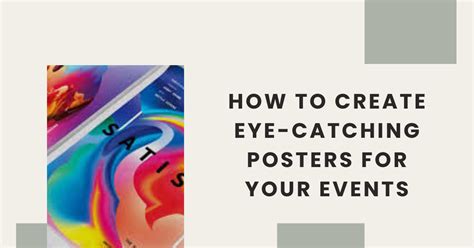 25 Eye-Catching Posters That Will Sell Out Your Event