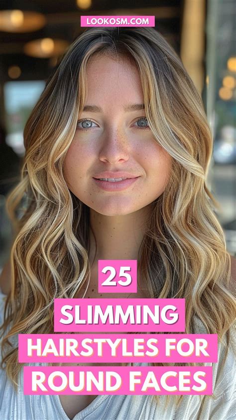 25 Flattering Hairstyles for Round Faces: A Guide to Elongating and Slimming