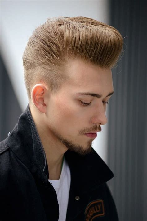 25 Mens Hairstyle Combed Back to Amplify Masculinity and Style