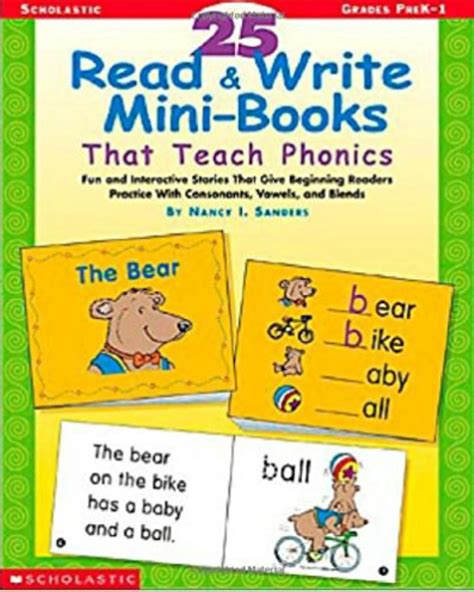 25 Read and Write Mini-books That Teach Phonics Kindle Editon