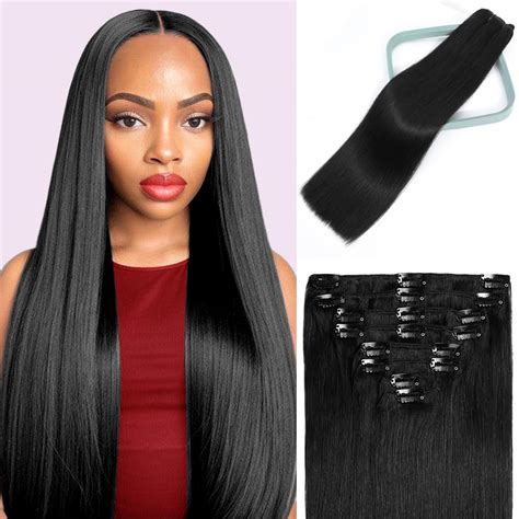 25 Sensational Clip-in Extensions Human Hair Transformations