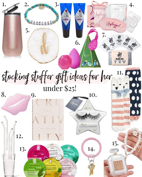 25 Stocking Stuffers for Women That Will Make Them Feel Special