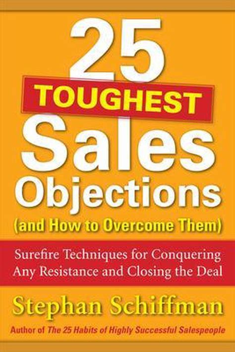 25 toughest sales objections and how to overcome them Reader