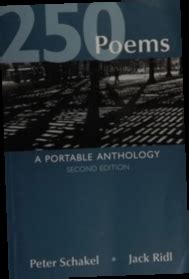 250 POEMS A PORTABLE ANTHOLOGY Ebook PDF