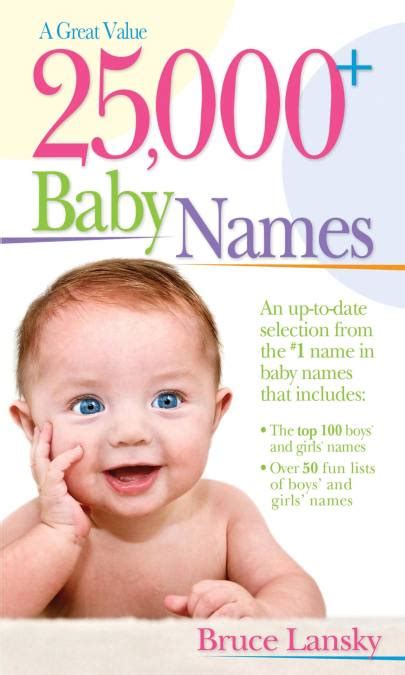 25000 Baby Names Reader