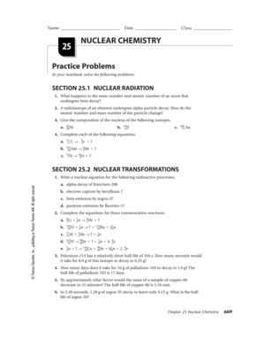 251 nuclear radiation answer key Reader