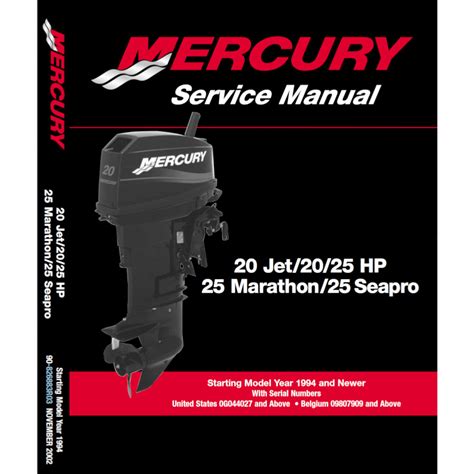 25hp 2 stroke outboard mercury service manual Epub