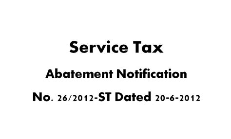 26 2012 service tax PDF