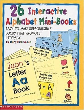 26 interactive alphabet mini books grades prek 1 Epub