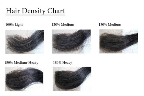 260 Density vs 180 Density: Understanding Hair Volume