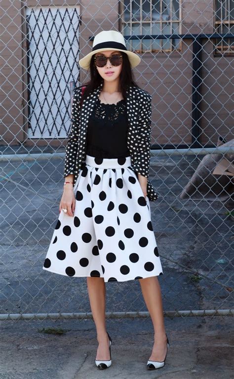 27 Creative and Chic Outfits with Polka Dot Dresses for Women in 2023