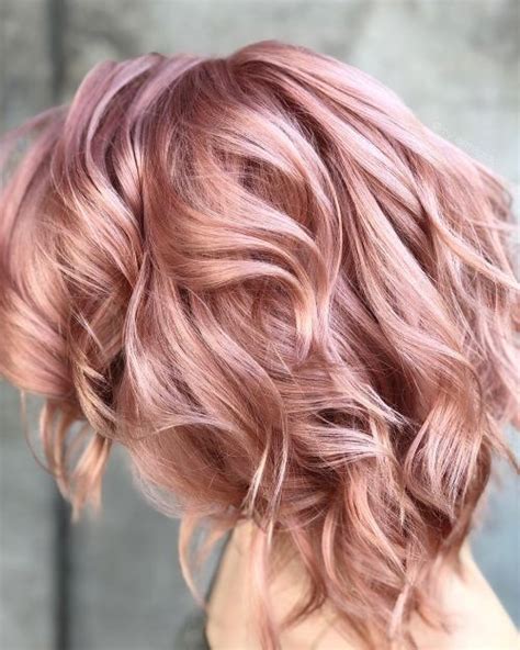 27 Hair: The Alluring Rose Gold Hue that Captivates