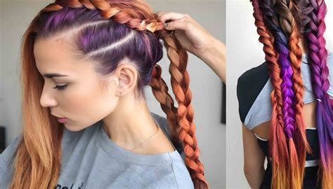 27 Hair Color Braids: A Symphony of Hues