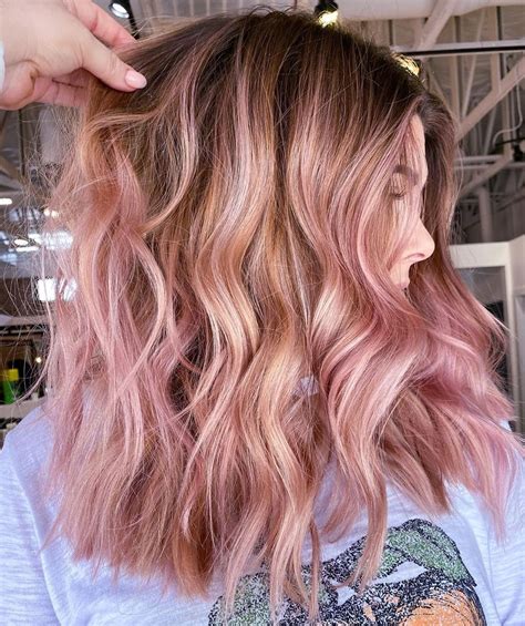 27 Mesmerizing Pink Brown Hair Color Ideas That'll Make You Stand Out