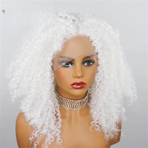 27 Short White Curly Cosplay Wigs to Transform into Your Favorite Characters