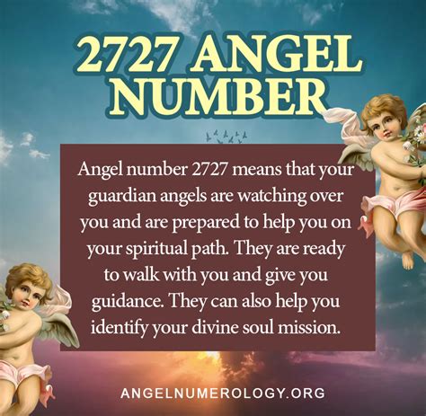 2727 Angel Number: A Divine Message of Encouragement and Guidance