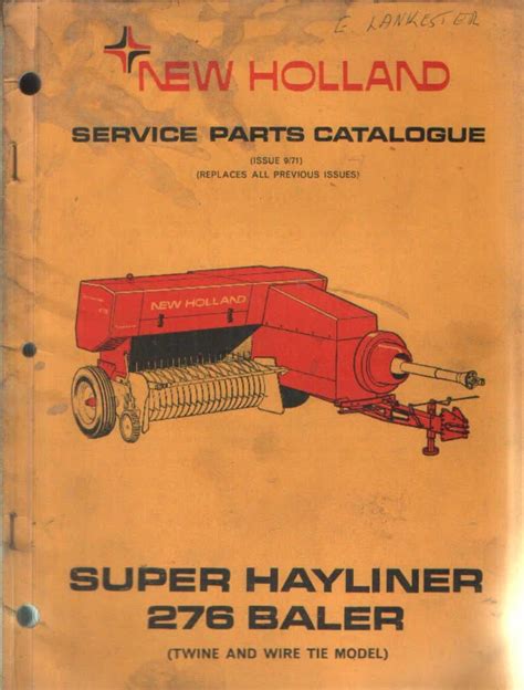 276 new holl square baler manual pdf Doc