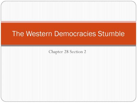 28 2 note taking study guide the western democracies stumble answers PDF