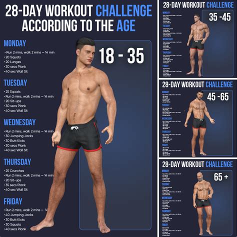 28 Day Calisthenics Challenge Free Printable