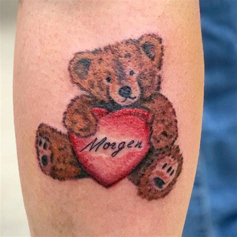 28 Teddy Bear Tattoo Ideas That Will Melt Your Heart