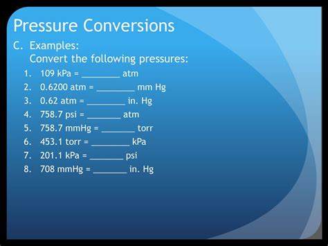 29.92 in. hg to psi: How to Convert and Essential Formulas