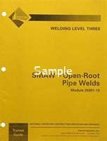 29301 16 open root welds trainee guide Reader