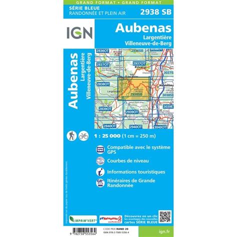 2938sb largentiere aubenas villeneuve berg Epub