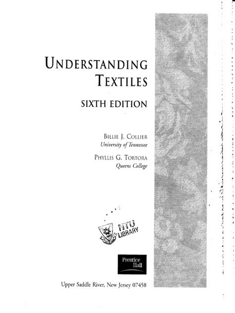 296 UNDERSTANDING TEXTILES pdf Reader