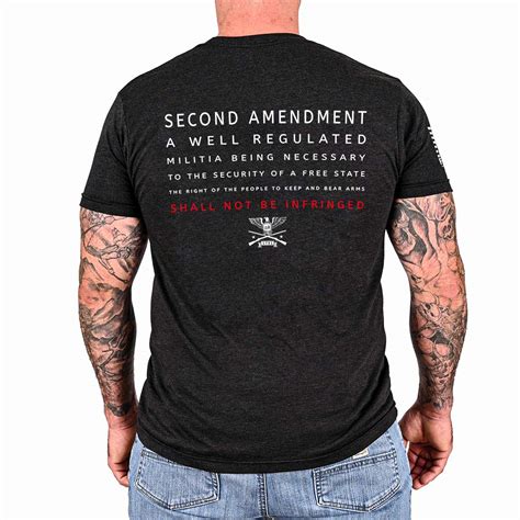 2A T-Shirts: A Symbol of American Freedom and the Second Amendment