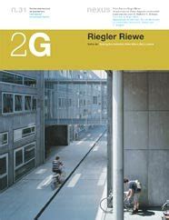 2G 31 Riegler Riewe 2G International Architecture Review 31 PDF