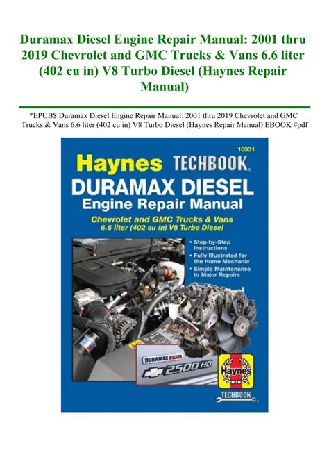 2L DIESEL PUMP REPAIR MANUAL Ebook Epub