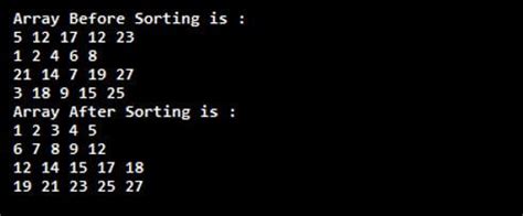 2d array sorting in java