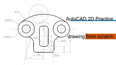 2d autocad practise drawings Epub