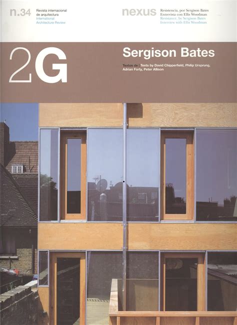 2g N34 Sergision Bates 2G International Architecture Review Series English and Spanish Edition Kindle Editon