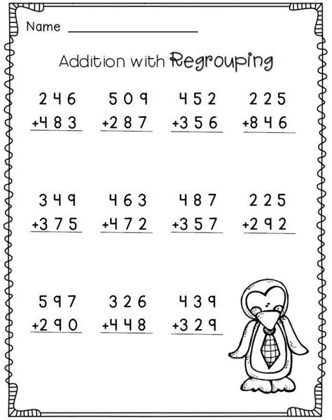 2nd Grade Math Printable Worksheets