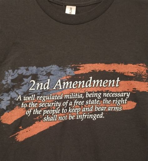 2nd amendment t shirt