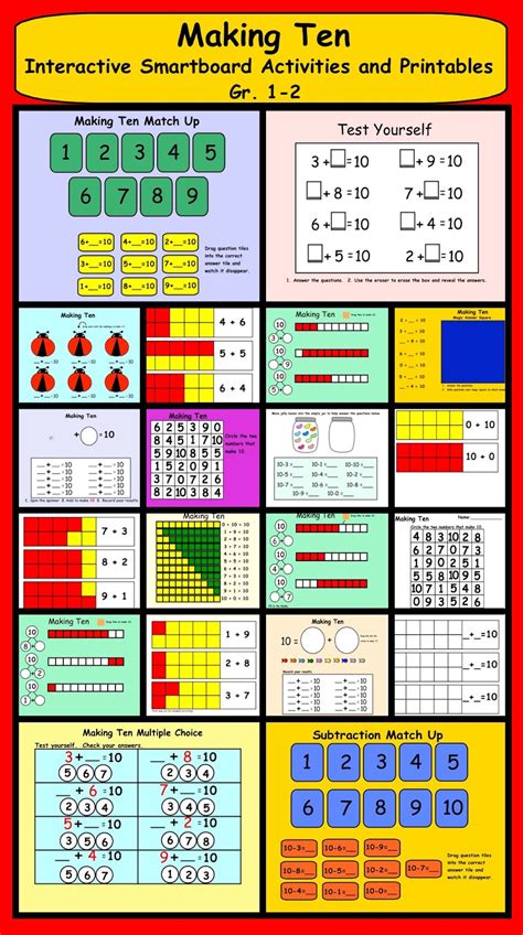 2nd grade math activities by smartboard Reader