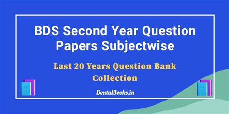 2nd yr previousprevious exam papers for bds pdfs Doc