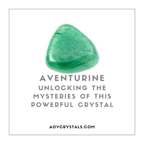 3,578 Reasons to Embrace Aventurine Crystals: Unlocking Their Transformative Power