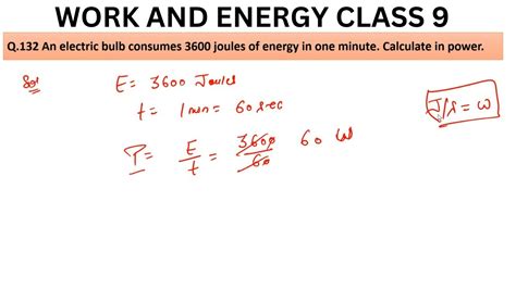 3,600 Joules in a Watt: Unveiling the Power of Units of Energy