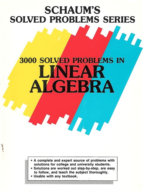 3 000 solved problems in linear algebra Kindle Editon